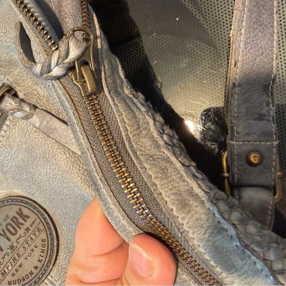 Hudson and kings basket weave leather in Arthracie bag - Picture 7 of 11